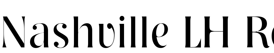 Nashville LH Regular Font Download Free