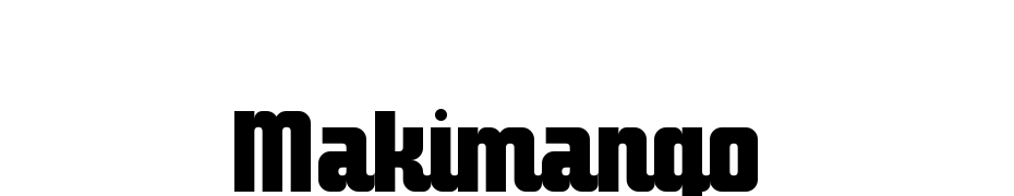 Makimango Font Download Free