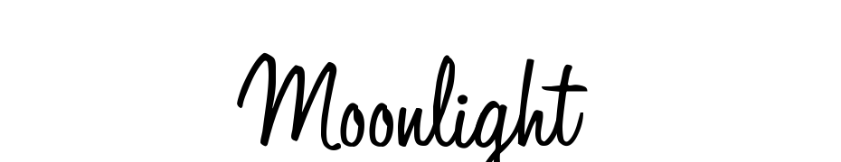 Moonlight cкачати шрифт безкоштовно