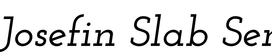 Josefin Slab Semi Bold Italic Polices Telecharger