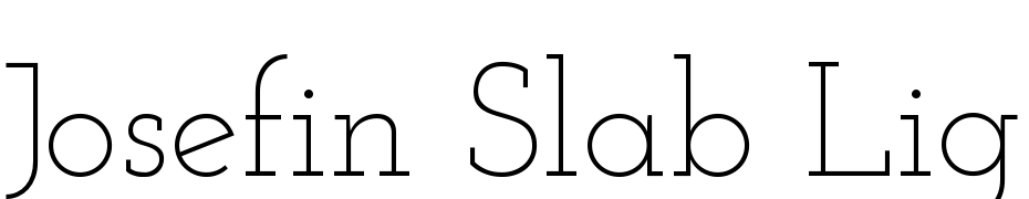 Josefin Slab Light Fuente Descargar Gratis