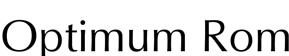 Optimum Roman Font Download Free