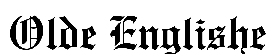 Olde Englishe Font Download Free