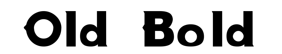 Old Bold Font Download Free