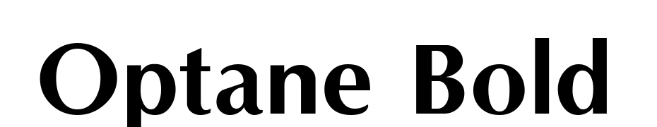 Optane Bold Font Download Free