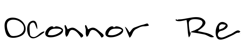 Oconnor Regular Font Download Free