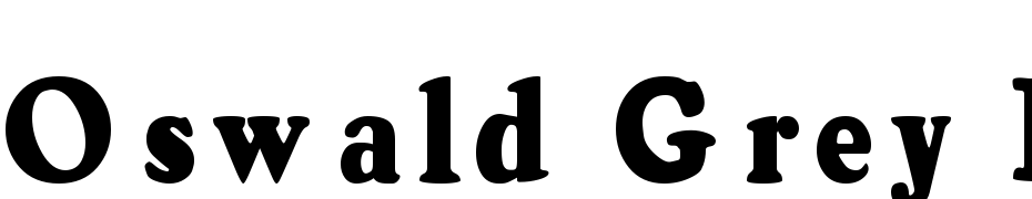 Oswald Grey Regular Font Download Free