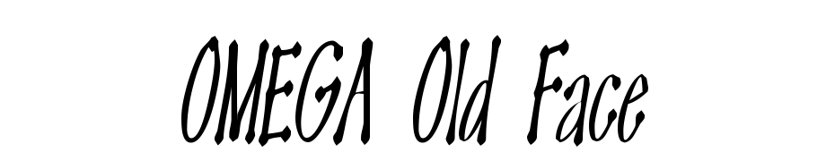 OMEGA Old Face Font Download Free