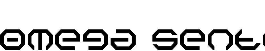 Omega Sentry Font Download Free