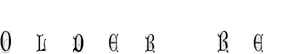 Older Regular Font Download Free
