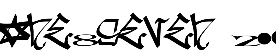 One8seven 2.0 Font Download Free