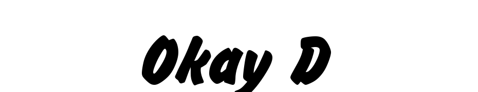 Okay D Font Download Free