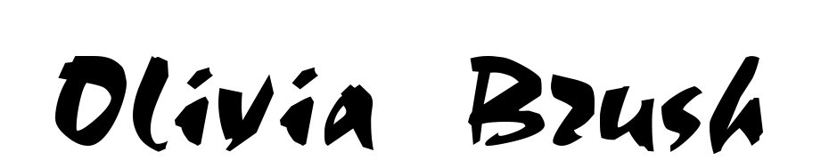 Olivia Brush Font Download Free