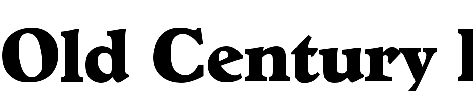 Old Century Regular Font Download Free