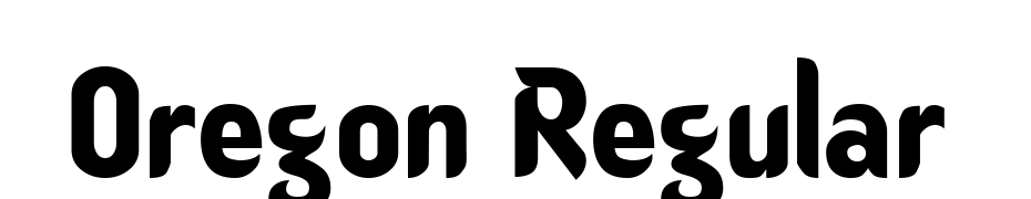 Oregon Regular Font Download Free