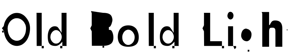 Old Bold Light Font Download Free