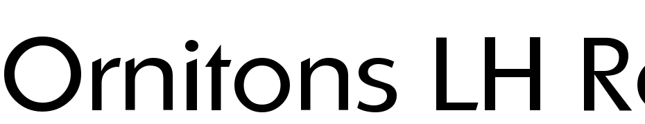 Ornitons LH Regular Font Download Free