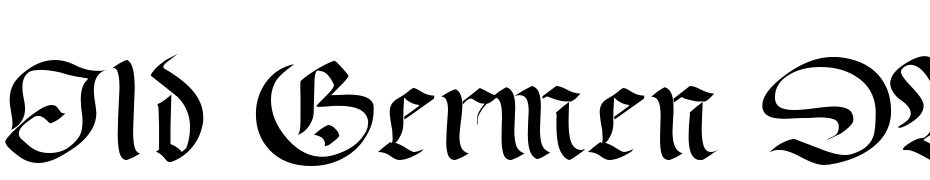 Old Germen DB Font Download Free