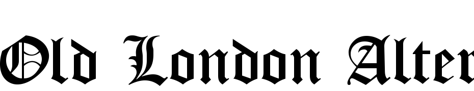 Old London Alternate Font Download Free