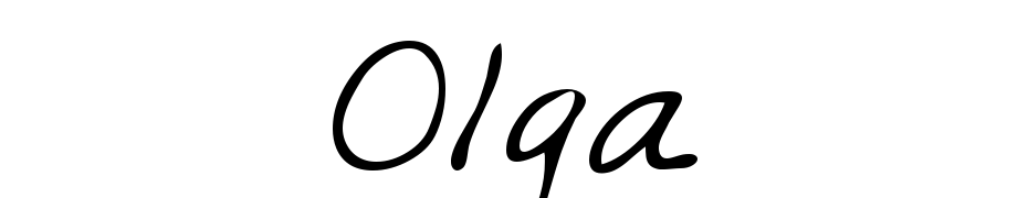 Olga Regular Fuente Descargar Gratis