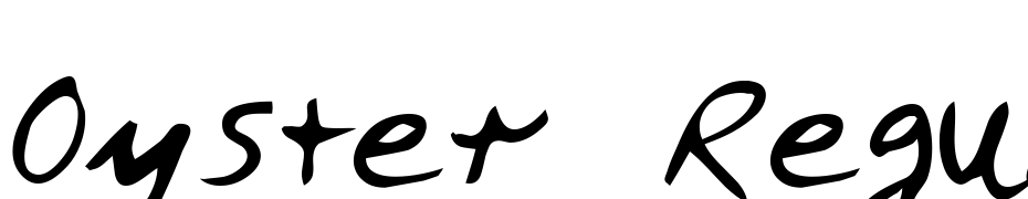 Oyster Regular Font Download Free