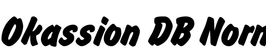 Okassion DB Normal Font Download Free