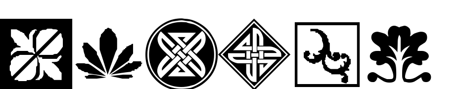 Orient Patterns Font Download Free