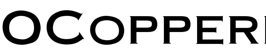 OCopperplate Plain Font Download Free