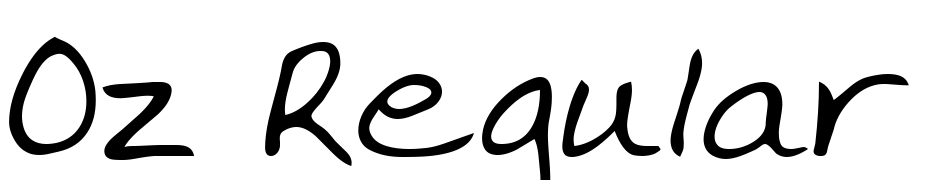 Oz Regular Font Download Free