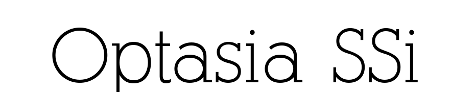 Optasia SSi Font Download Free