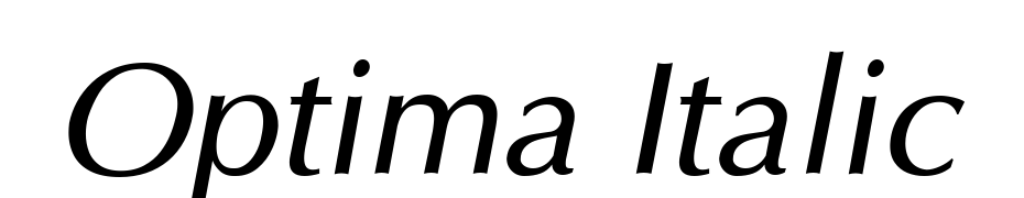 Optima Italic Font Download Free