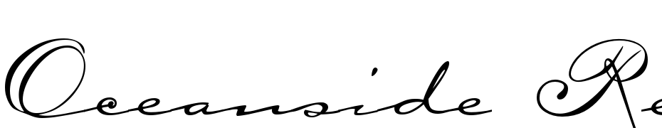 Oceanside Regular DB Font Download Free