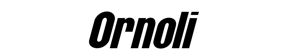 Ornoli Italic Font Download Free