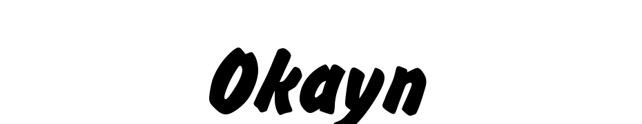 Okay D Font Download Free
