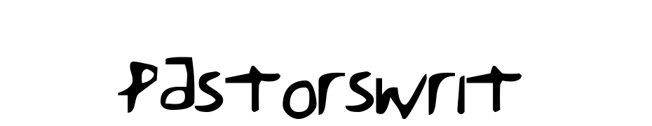 Pastorswrit Font Download Free