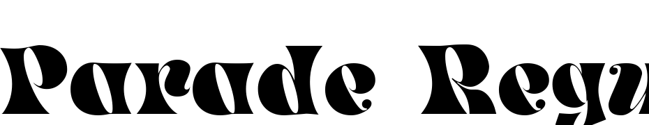 Parade Regular Font Download Free
