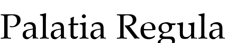 Palatia Regular Font Download Free