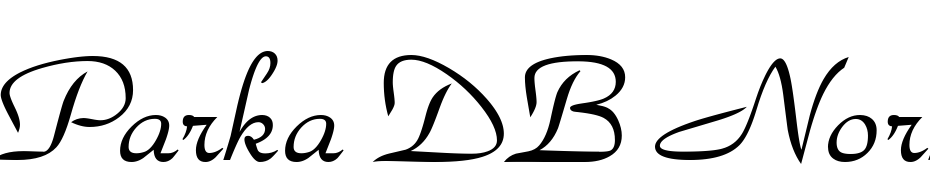 Parka DB Normal Font Download Free
