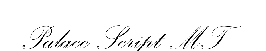 Palace Script MT Font Download Free