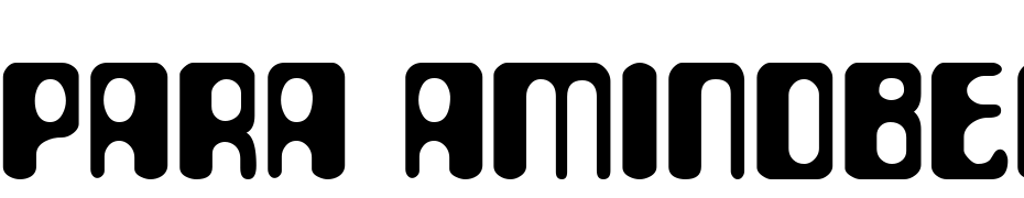 Para Aminobenzoic Font Download Free