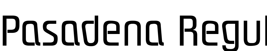 Pasadena Regular Font Download Free