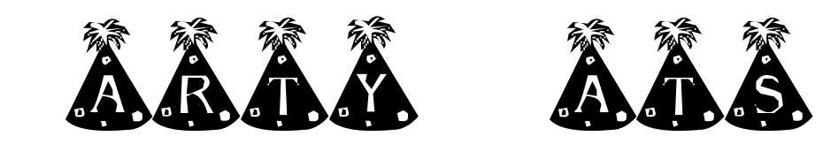 Party Hats Font Download Free