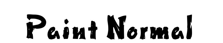 Paint Normal Font Download Free