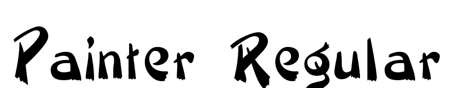 Painter Regular Font Download Free