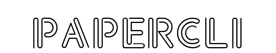 Papercli Font Download Free