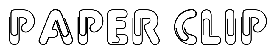 Paper Clip Font Download Free