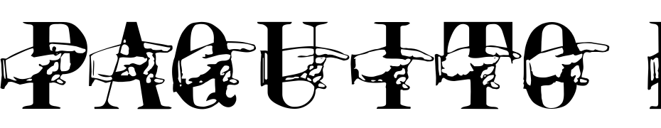 PAQUITO Regular Font Download Free