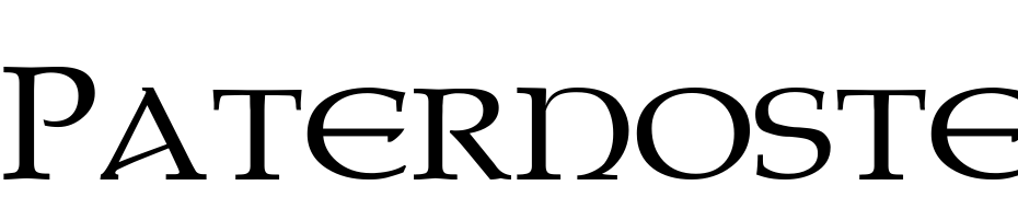 Paternoster AH Font Download Free