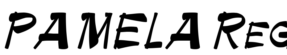 PAMELA Regular Font Download Free