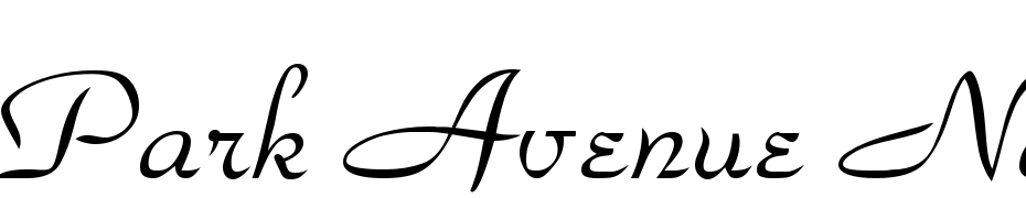 Park Avenue Normal Font Download Free